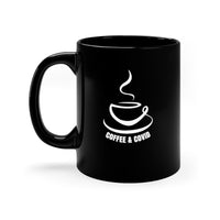 Coffee & Covid "So" 11oz Black Mug